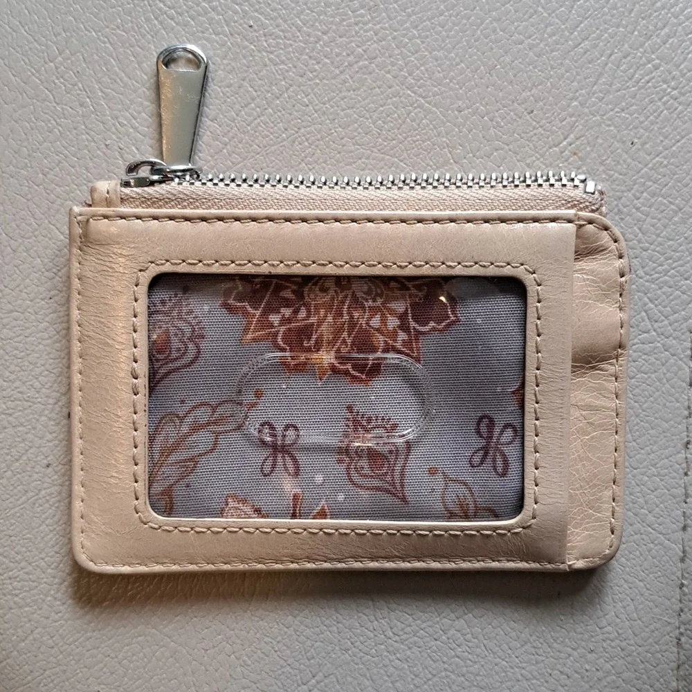 Hobo Beige Card Holder
